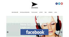 Desktop Screenshot of edmranks.com